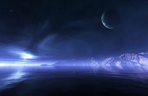 Star-studded Sky: A Spectacular View Of Celestial Bodies Wallpaper