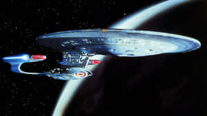 Star Trek Enterprise Boldly Going Where No One Has Gone Before Wallpaper