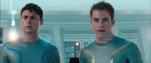 Star Trek Into Darkness Blue Outfit Wallpaper