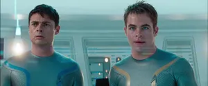 Star Trek Into Darkness Blue Outfit Wallpaper