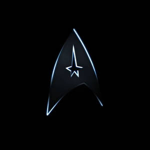 Star Trek Iphone Black Insignia Wallpaper