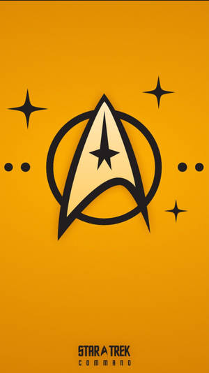 Star Trek Iphone Yellow Command Wallpaper