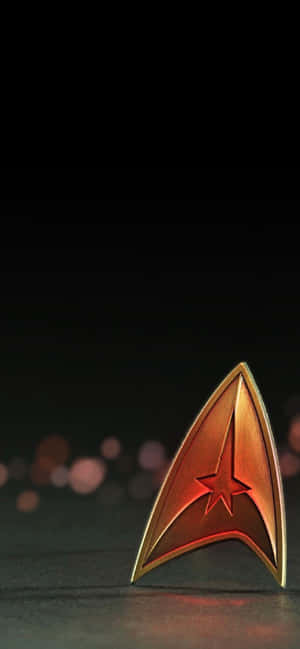 Star Trek Phone 3d Insignia Wallpaper