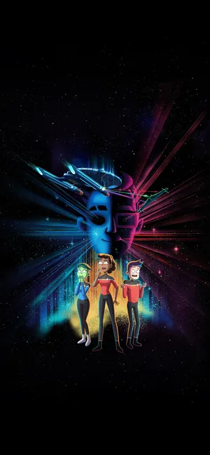 Star Trek Phone Lower Decks Wallpaper