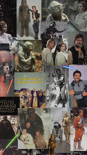 Star Wars Classic Collage Wallpaper