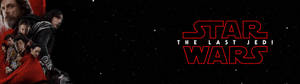 Star Wars Dual Screen The Last Jedi Poster Wallpaper