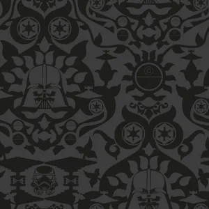 Star Wars Inspired Damask Pattern Wallpaper