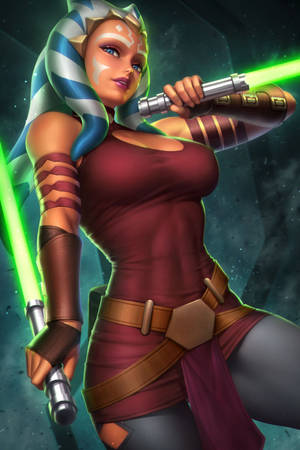 Star Wars Iphone 6 Plus Ahsoka Tano Wallpaper