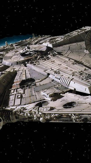 Star Wars Iphone 6 Plus Millennium Falcon Wallpaper