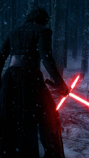 Star Wars Iphone 6 Plus Ren's Lightsaber Wallpaper