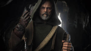 Star Wars Luke Skywalker 4k In The Cave Wallpaper