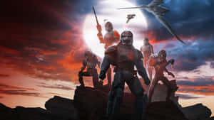 Star Wars Squadron Sunset Ultra Wide Wallpaper