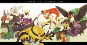 Staraptor Diamond And Pearl Wallpaper