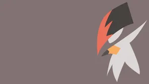 Staraptor Minimalist Art Wallpaper