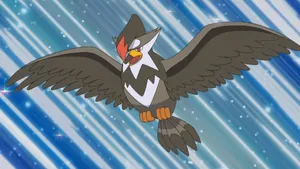 Staraptor Speeding Wallpaper