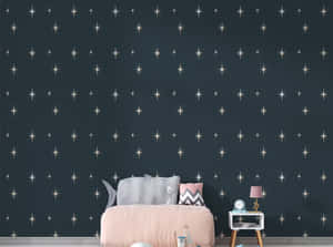 Starburst Pattern Wallpaper Interior Wallpaper