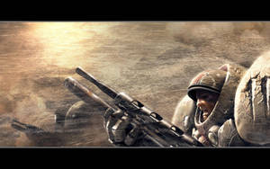 Starcraft 2 Marine Rifle Wallpaper