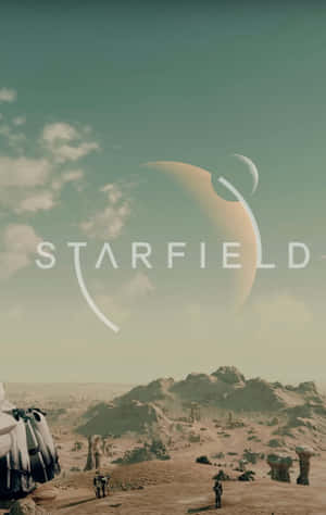 Starfield Desert Landscape Game Concept Wallpaper