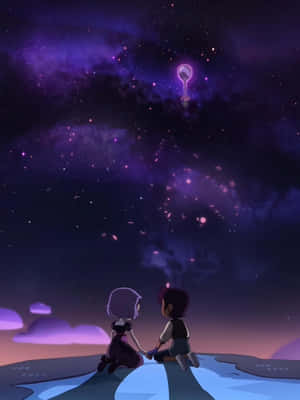 Stargazing Animated Characters Lumity Wallpaper