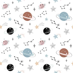 Stargazing The Night Sky And Witnessing The Breathtaking Constellations Wallpaper