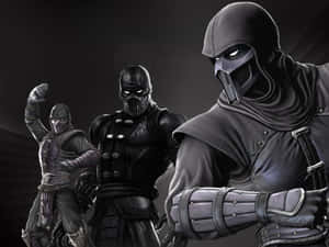 Staring Down His Opponent, Noob Saibot Is Ready To Take Them On. Wallpaper