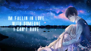 Starlit_ Embrace_ Anime_ Couple Wallpaper