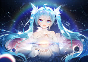 Starry_ Anime_ Girl_ Profile Wallpaper