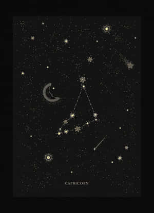 Starry Night Constellations Wallpaper