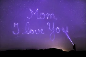 Starry Night Mothers Love Wallpaper