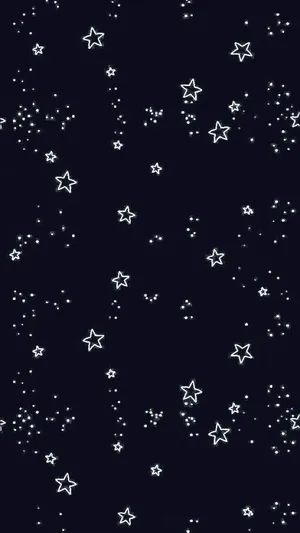 Starry_ Night_ Pattern_ Texture Wallpaper