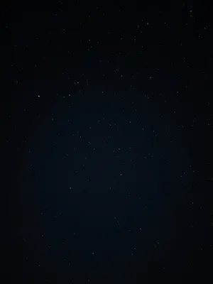 Starry Night Sky Pure Black Hd Phone Screen Wallpaper