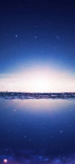 Starry Night Sky Reflection Wallpaper