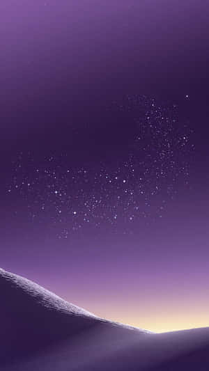 Starry Night Slope Wallpaper Wallpaper