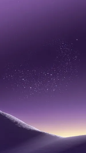 Starry Night Slope Wallpaper Wallpaper