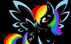 Starry Night With Creative Couple In Cartoon Art Wallpaper