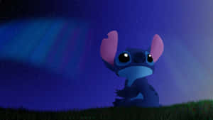 Starry Nightwith Stitch Wallpaper