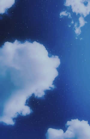 Starry Sky With Clouds.jpg Wallpaper