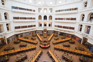 State Library Grand Reading Room Wallpaper