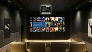 State-of-the-art Home Cinema System Wallpaper