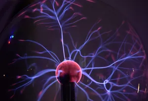 Static Electricity Orb Wallpaper