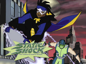 Static Shock Fourth Season Poster Wallpaper