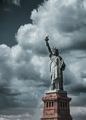 Statue Of Liberty Copper Platform Wallpaper