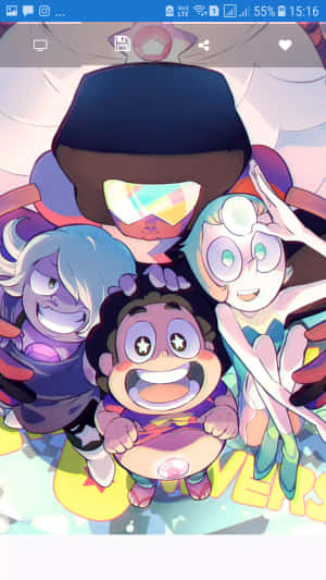 Stay Connected With The Steven Universe Phone Wallpaper