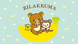 Stay Connected With The Unique Style Of Rilakkuma Laptop! Wallpaper