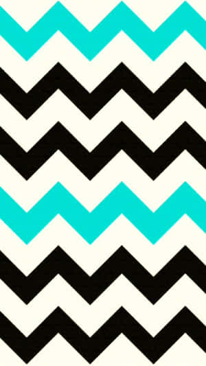Stay Connected With This Stylish Chevron Iphone Wallpaper