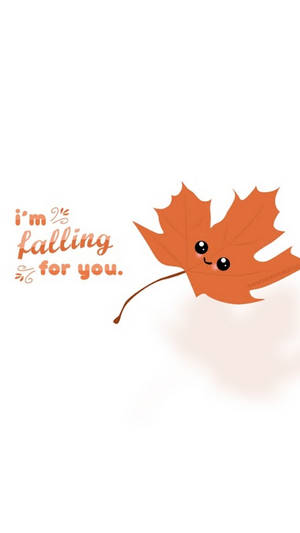 Stay Cozy At Home With This Cute Fall Phone! Wallpaper