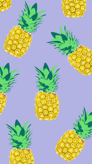 Stay Different With The Pineapple Iphone Wallpaper