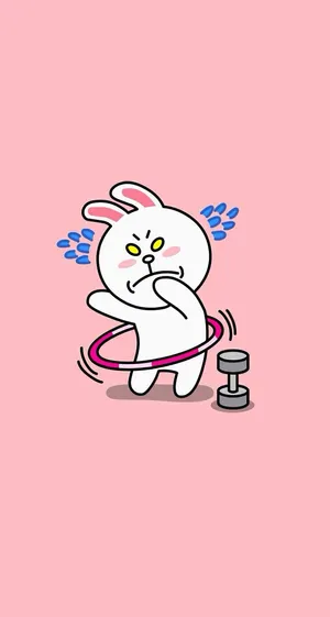 Stay Motivated And Stay Cute With Your Workout Style! Wallpaper