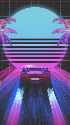 Stay Retro With 80s Neon Wallpaper