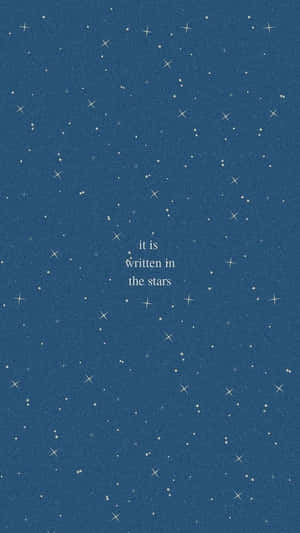 Stay Stylish And Connected With A Cute Blue Iphone Wallpaper